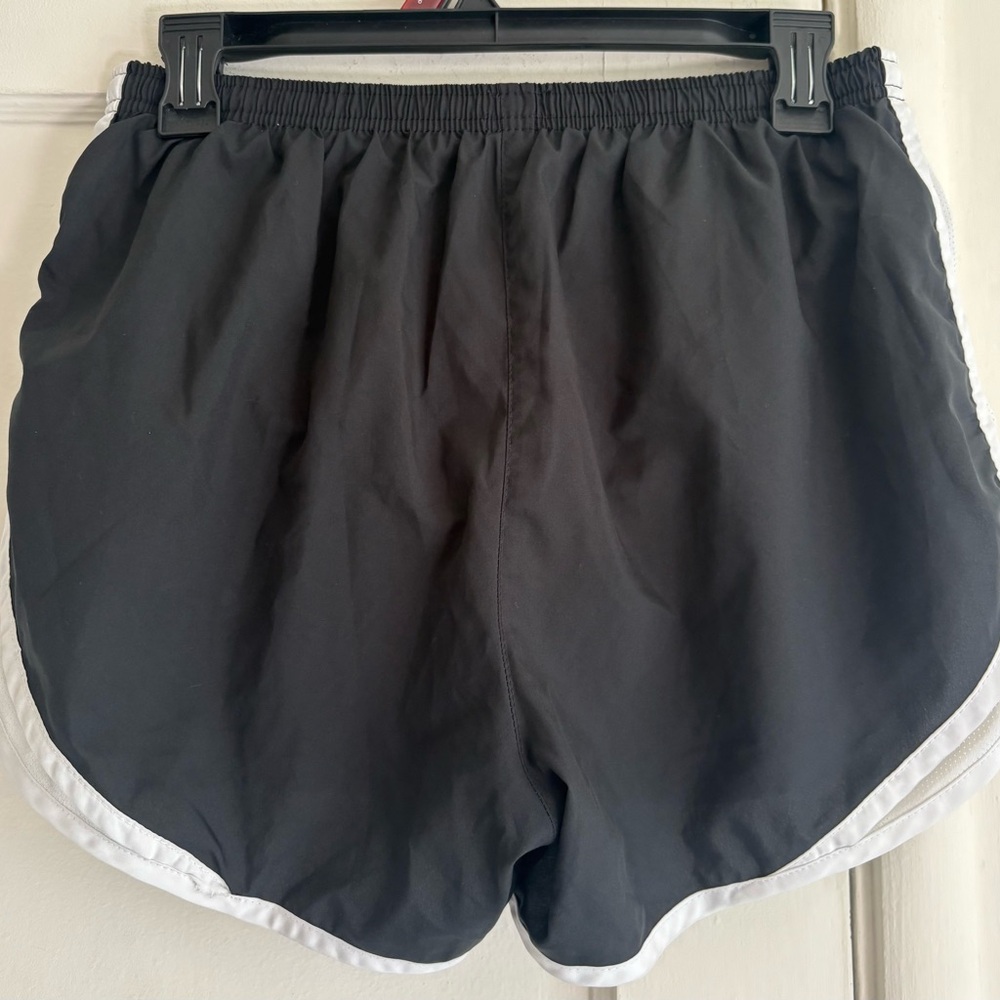 Nike White and Black Athletic Shorts - Picture 2 of 4